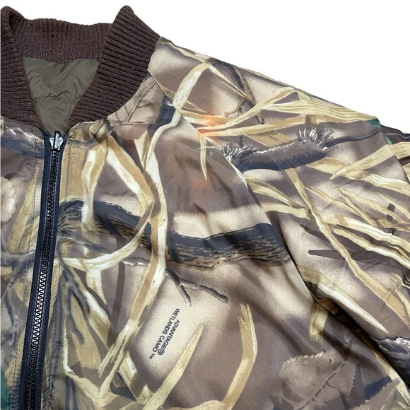 Vintage Advantage Camo Bomber Hunting Jacket - Picture 5 of 10